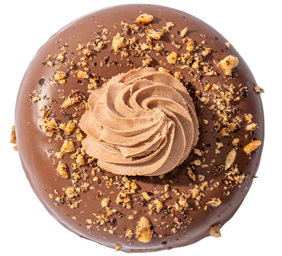 Brooklyn Donuts Baked Donut choc hazelnut