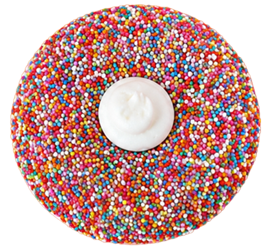 Brooklyn Donuts Dot cake donut